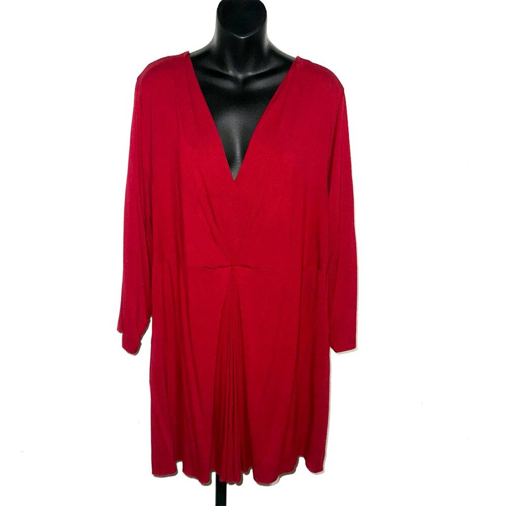 Fashion Bug Red Blouse 26/28W